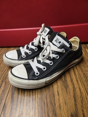 Unisex Converse Chuck Taylor All Star Low Top Sneakers - Black